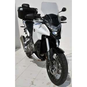 CUPOLINO ALTO PROTEZIONE +13 CM (HAUTEUR 48 CM) ERMAX PER VFR 1200 X CROSSTOURER 2012/2015 POLYCARBONATE PC/LEXAN 4MM TRASPARENTE 