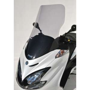 SCOOTER PARABREZZA ERMAX + 10 CM ( TOTALE ALTEZZA 74 CM) PER 400 MAJESTY 2009/2016 TRASPARENTE 