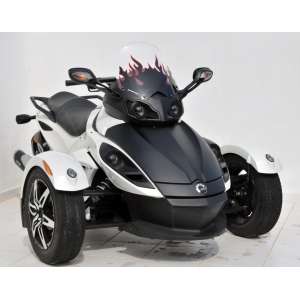 CUPOLINO ALTO ERMAX PER SPYDER RSSS 990 2008/2012 FLUO ARANCIO 