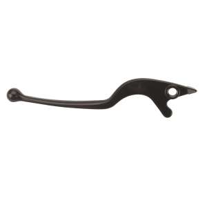 Leva Domino sinistra fulcro 22 mm nero verniciato in alluminio pressofuso 0202.61.20.04-0