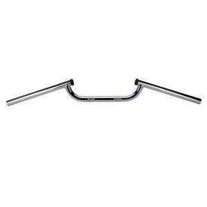 Domino MANUBRIO MODELLO CONDOR PER MOTO STRADALI / CUSTOM / CAFE RACER IN ACCIAIO CROMATO DIMENSIONI:Lunghezza: A - 740 mm Altezza: C - 21 mm Sporgenza: D - 57 mm Diametro: 22 mm