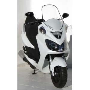 SCOOTER PARABREZZA ALTEZZA ORIGINALE 54 CM PER DAELIM 125 S2 (+ FIT KIT S )2006/2010 FUME 