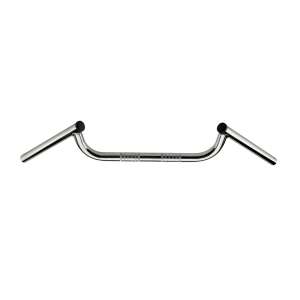Manubrio Domino argento lucido cromato in acciaio serie CONDOR 0275.31.60.04 diametro 22 mm