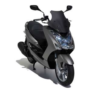 SCOOTER PARABREZZA ERMAX SPORT 48CM PER MAJESTY S 125 (+ FIT KIT S )2014/2017 TRASPARENTE 
