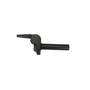 Domino Comando gas rapido universale, senza manopola - Movimento orizzontale. Rrealizzato in Alluminio Verniciato Nero .Mono Cavo RapiditÃ : 2,2 °mm Corsa Max: 42 mm