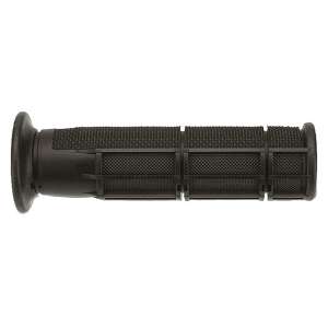 Manopole Domino nere in gomma termoplastica per montaggio su manubrio per ATV 0900.82.40.06-0 diametro 22 mm