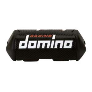 Paracolpo cilindrico Domino cross enduro offroad nero carbon lock 0200.58.52-0 lunghezza di 200 mm
