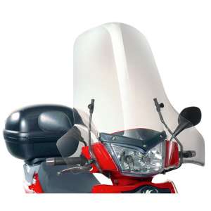 Cupolino parabrezza  per KYMCO People S 50 125 200  2005 - 2006 - 2007 - 2008 - 2009 - 2010 - 2011 - 2012 - 2013 - 2014 - 2015   Fabbricato da Kappa colore trasparente codice prodotto 137AK