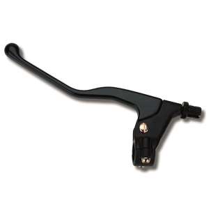 Domino COMANDO PORTALEVA STRADALE RACING Con LEVA IN ALLUMINIO PRESSOFUSO NERA  Lato: Sinistro Fulcro: 33 mm Lunghezza: 186 mm Accessori: 1432.61
