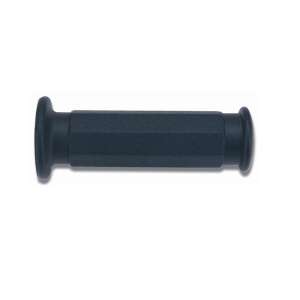 Domino COPPIA MANOPOLE IN PVC NERE PER SCOOTER. Manopole monocolore ottagonale Materiale: PVC Lunghezza: 114 mm Accessori: 97.5595.04-00
