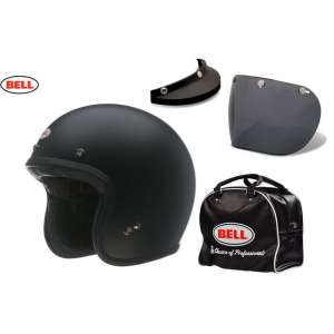 CASCO BELL JET CUSTOM 500 DLX VINTAGE BLACK