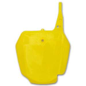 Tabella porta numero anteriore cross enduro plastiche cemoto per SUZUKI RM 85 2000 / 2009 
