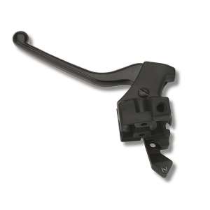 Domino COMANDO PORTALEVA per  SCOOTER CON LEVA IN ALLUMINIO PRESSOFUSO  Lato: Sinistro Fulcro: 24 mm Lunghezza: 140 mm Accessori: 2071.61