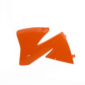 Spoiler laterale radiatore cross enduro plastiche CEMOTO per  KTM  EXC  2001 / 2002 EXCF 2001 / 2001 