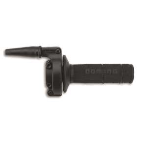 Domino comando gas off road crossenduro Mod. Endross - Con manopola nera logo 