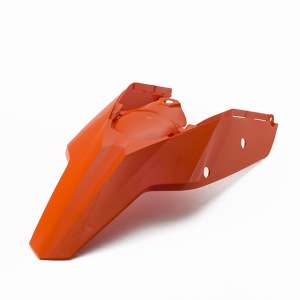 Parafango posteriore codone cross enduro plastiche cemoto per  completo fianchetti KTM SX 2007 / 2010 SXF 2007 / 2010 
