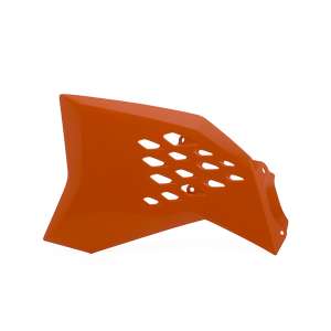 Spoiler laterale radiatore cross enduro plastiche CEMOTO per  KTM SX 65 2009 / 2013  SX 125 2001 / 2004 SX 500 2001 / 2004 SX 200 2003 / 2004 SX 380 2001 / 2002 