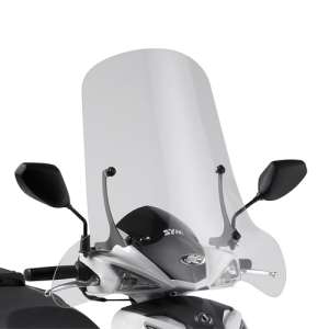 Cupolino parabrezza  per SYM Symphony SR 50 125 151  2010 - 2011 - 2012 - 2013 - 2014 - 2015 - 2016   Fabbricato da Kappa colore trasparente codice prodotto 297AK