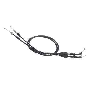 Domino cavo gas con guaina nera per  YZF 250 dal 2004 al 2009 e 450 dal 2004 al 2008
