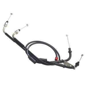 Domino cavo gas con guaina nera per   Ducati 848 1098 1198 tutti le annate