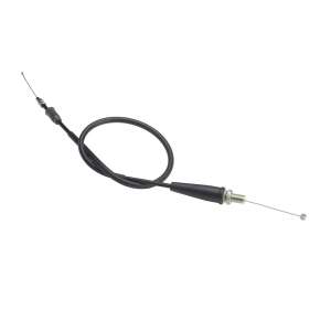 Domino cavo gas con guaina nera per  minicross 50 2t sx dal 2012 al 2016