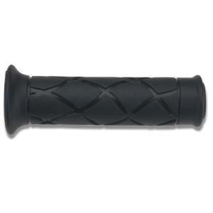 Domino COPPIA MANOPOLE NERE FUSTELLATE IN PVC PER SCOOTER Lunghezza: 120 mm Accessori: 97.5595.04-00
