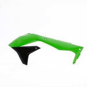 Spoiler laterale radiatore cross enduro plastiche CEMOTO per   KAWASAKI KXF 450 2016 / 2018 