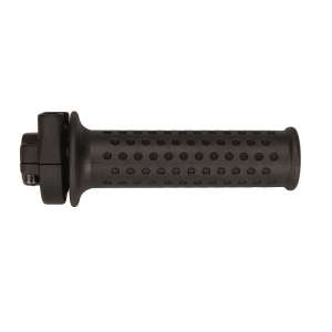 Domino comando gas scooterCon manopola nera chiusa (cod.5243.82)Materiale: Alluminio Nero. 2 cavi