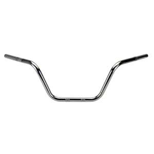 Manubrio Domino argento lucido cromato in acciaio 6754.33.00.04 diametro 22 mm