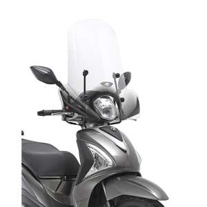 Cupolino parabrezza  per SYM Symphony ST 50 125 200  2015 - 2016 - 2017 - 2018   Fabbricato da Kappa colore trasparente codice prodotto 7054AK