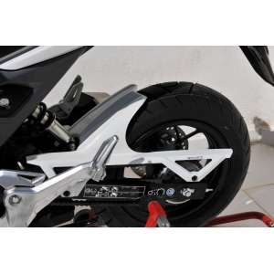 PARAFANGO  POSTERIORE ERMAX PER MSX 125 SF 2016/2017 SILVER CARBON LOOK 