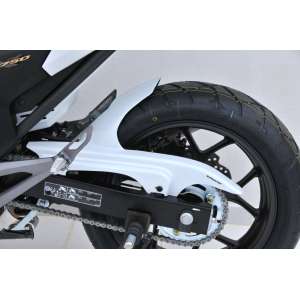 PARAFANGO POSTERIORE ERMAX PER NC 750 X 2014/2015 SILVER CARBON LOOK 