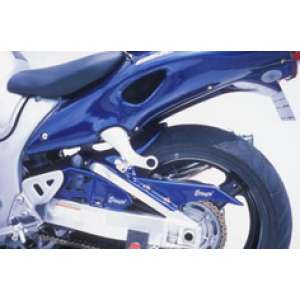 PARAFANGO POSTERIORE ERMAX PER GSXR 1300 R 99/2007 + CACHE SILVER CARBON LOOK 