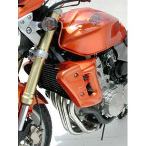 COPRIRADIATORI (AL PAIO) ERMAX PER CB 600 HORNET N 2005/2006 AMBER (YR 254 )