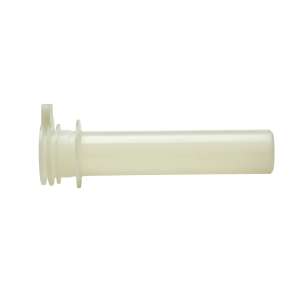 Tubo gas Domino bianco in tecnopolimero adatto per manopole lunghezza 120 mm HR 4T 97.3299.04-00