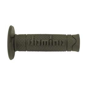 Domino COPPIA MANOPOLE IN GOMMA VERDE MILITARE MODELLO SOFT PLUS PER MOTO OFF ROAD CROSS / ENDURO Lunghezza: 120 mm Accessori: 97.5595.04-00