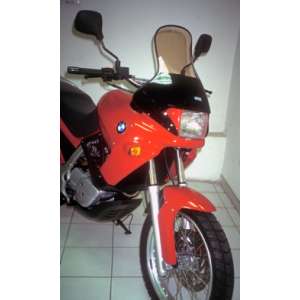 CUPOLINO ALTO + 20 CM ERMAX PER F 650 FUNDURO 94/96 TRASPARENTE VERDE 