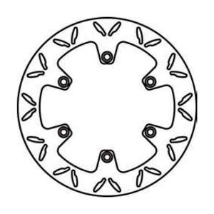 DISCO FRENO HONDA CBF600 2003 - 2004 - 2005 - 2006 - 2007 / VFR 750F 1988 - 1989 - 1990 - 1991 - 1992 - 1993 ANTERIORE  