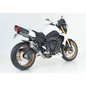 Scarico YAMAHA FZ8 2010 - 2011 - 2012 - 2013 - 2014 - 2015 - 2016  .  SHARK Factory Slip on terminale di scarico carbonio colore carbonio