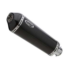 Scarico DUCATI Monster 1200 2014 - 2015 - 2016  .  SHARK DSX-10 Slip on terminale di scarico carbonio colore carbonio
