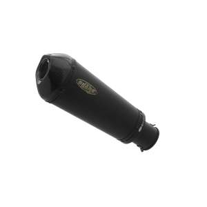 Scarico HONDA NC750X 2016 - 2017 - 2018  .  SHARK DSX-7 Slip on terminale di scarico acciaio inossidabile rivestito/carbonio colore nero-opaco