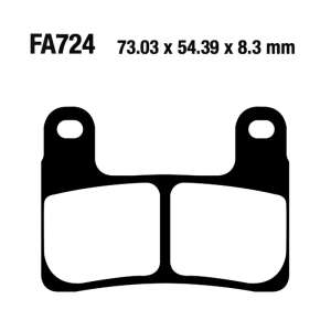 PASTIGLE FRENO EBC MESCOLA RACING MOTO CODICE R2472400