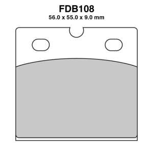 PASTIGLE FRENO FERODO MESCOLA RACING MOTO CODICE FDB108CPRO