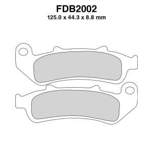 PASTIGLE FRENO FERODO MESCOLA SINTER MOTO CODICE FDB2002ST