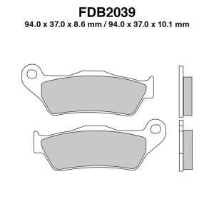 PASTIGLE FRENO FERODO MESCOLA SINTER MOTO CODICE FDB2039ST