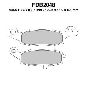 PASTIGLE FRENO FERODO MESCOLA SINTER MOTO CODICE FDB2048ST