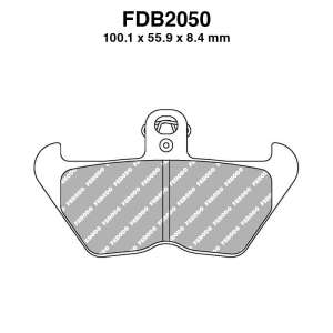 PASTIGLE FRENO FERODO MESCOLA SINTER MOTO CODICE FDB2050ST