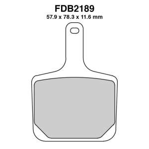 PASTIGLE FRENO FERODO MESCOLA SINTER MOTO CODICE FDB2189SG