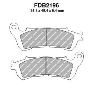 PASTIGLE FRENO FERODO MESCOLA SINTER MOTO CODICE FDB2196SM
