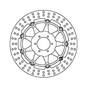 DISCO FRENO HONDA CBR ANTERIORE DX-94 